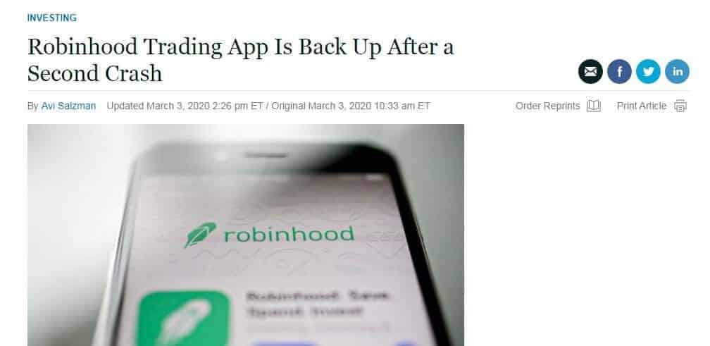 Robinhood Trading App