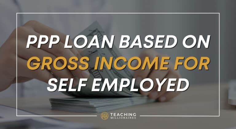 PPP Loan Based on Gross Income for Self Employed
