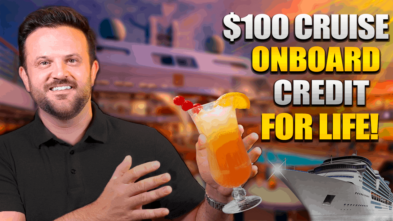 $100 Cruise Onboard Credit for the Rest of Your Life