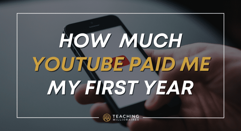 How Much YouTube Paid Me My First Year Being Monetized